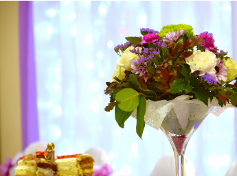 Floral arrangement process